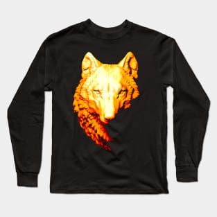 Wolf Head Long Sleeve T-Shirt